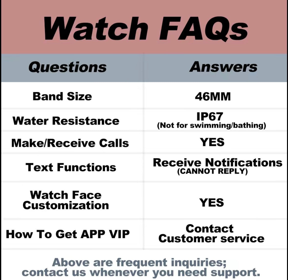 2026 Smartwatch for men & women. (Answer/make calls)