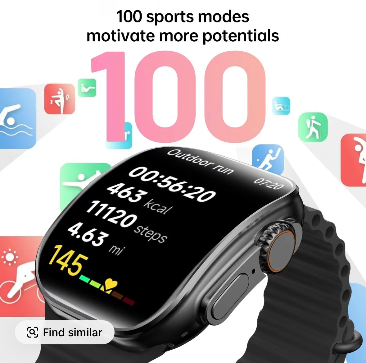 2026 Smartwatch for men & women. (Answer/make calls)